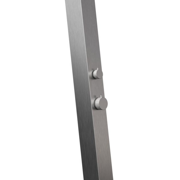 Designer Gartendusche aus V4A 316 Edelstahl Modell WAILOA 20106 Artikelbilder v4 06