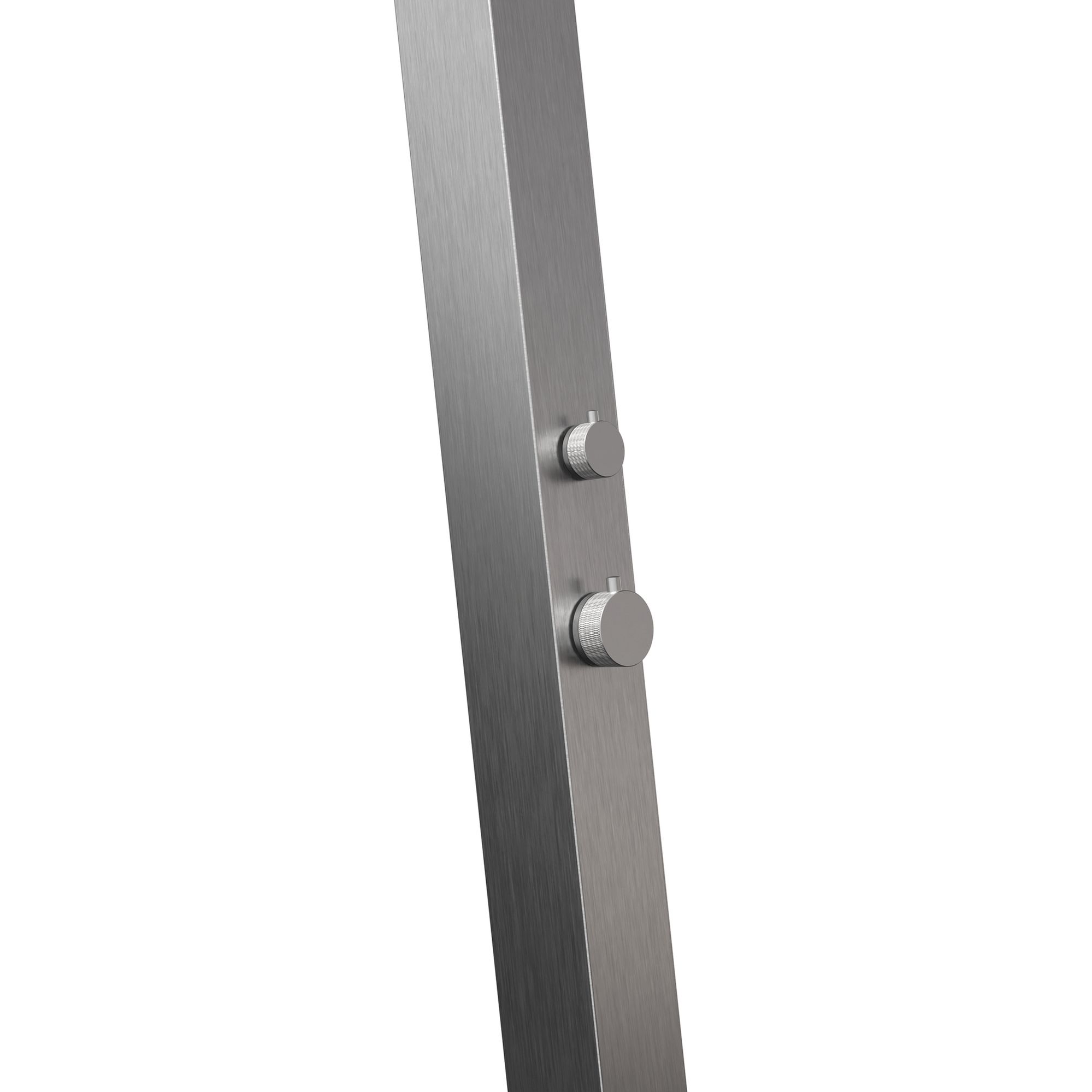 Designer Gartendusche aus V4A 316 Edelstahl Modell WAILOA 20106 Artikelbilder v4 06