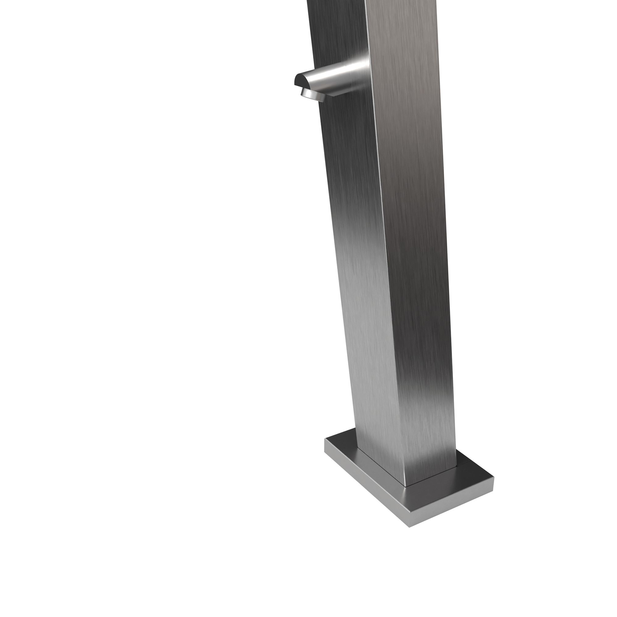 Designer Gartendusche aus V4A 316 Edelstahl Modell WAILOA 20106 Artikelbilder v4 07