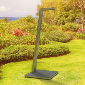 Designer Gartendusche aus V4A 316 Edelstahl Modell WAILOA 20106 Artikelbilder19 1