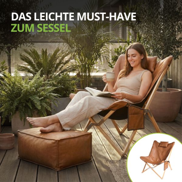 Fussstütze "SIENITO“ für Balkon, Terrasse und Wohnzimmer