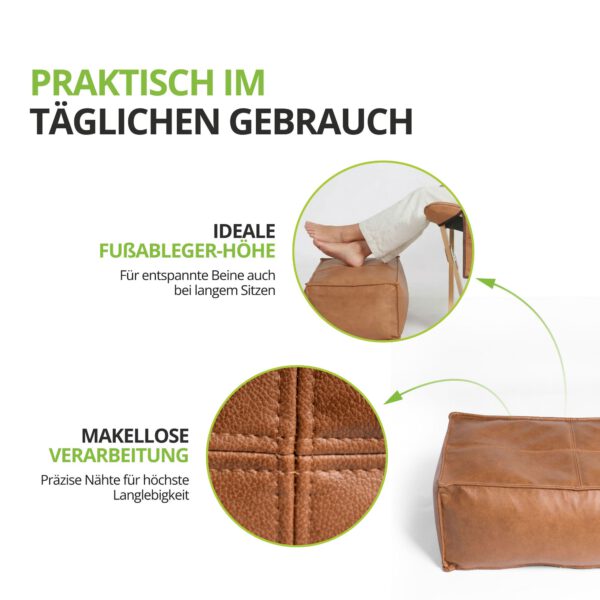 Fussstütze "SIENITO“ für Balkon, Terrasse und Wohnzimmer