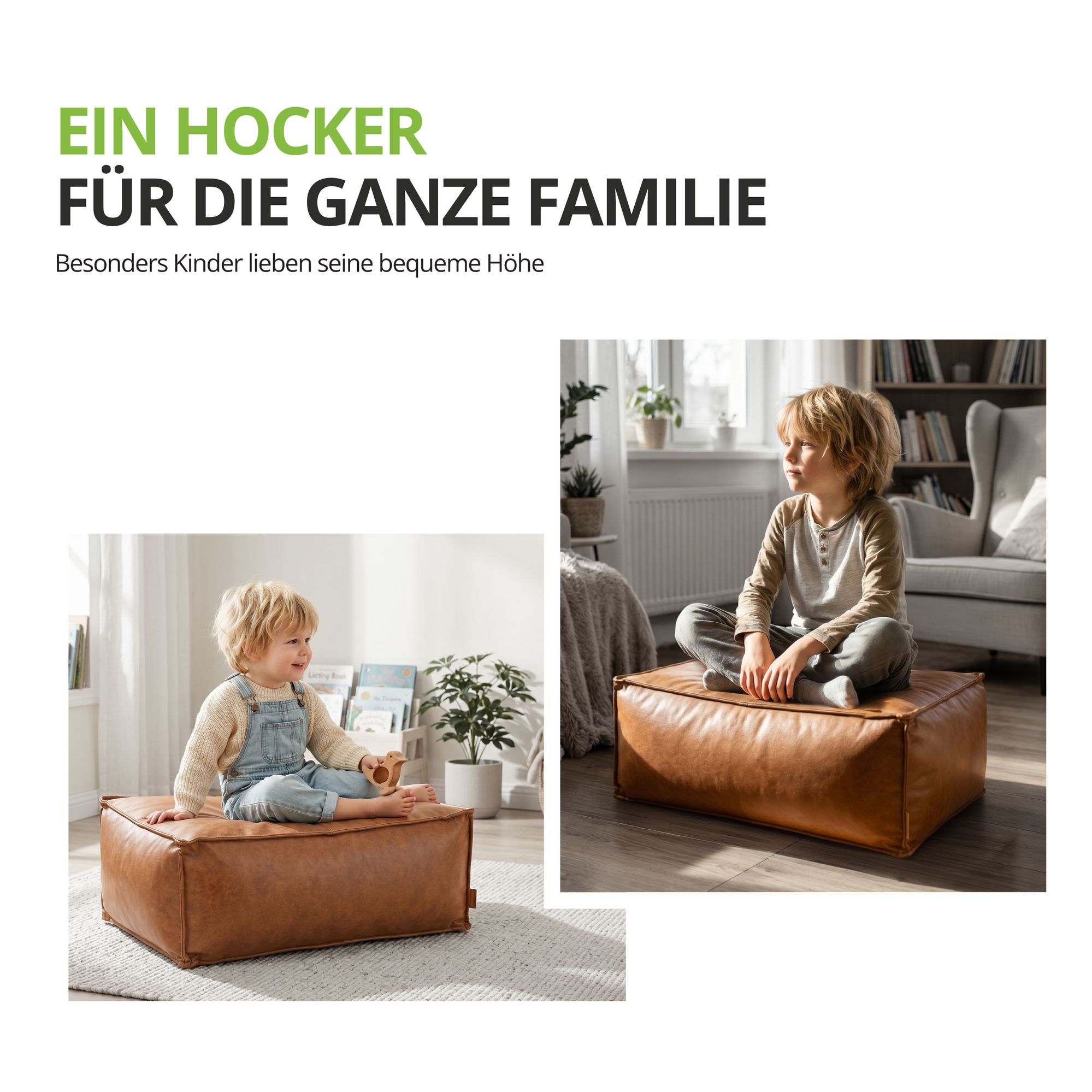 Fussstütze "SIENITO“ für Balkon, Terrasse und Wohnzimmer