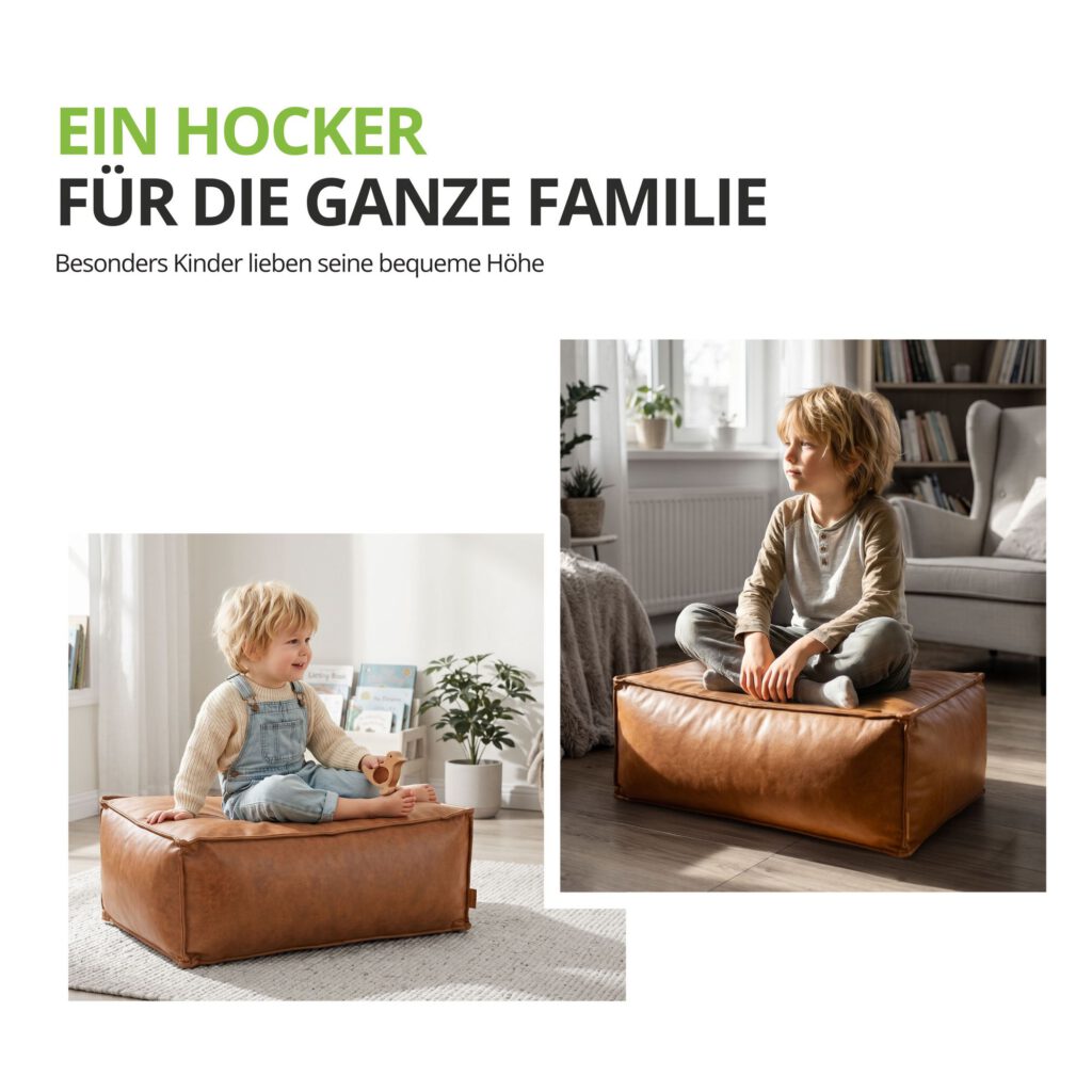 Lounge-Set „SIENA & SIENITO“ – Klappbarer Relaxstuhl mit Fußstütze