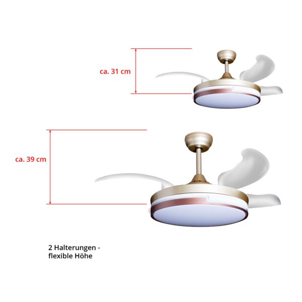 Deckenventilator mit Beleuchtung goldfarbene Basis 52402 Artikelbilder Masse Stangen 02.jpg