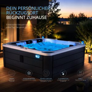 Eclipse Spa CALMA Dunkelgrau 220 x 220 cm fuer 5 Personen 29901 1803 strart Bild 1 Artikelbild H 12.jpg