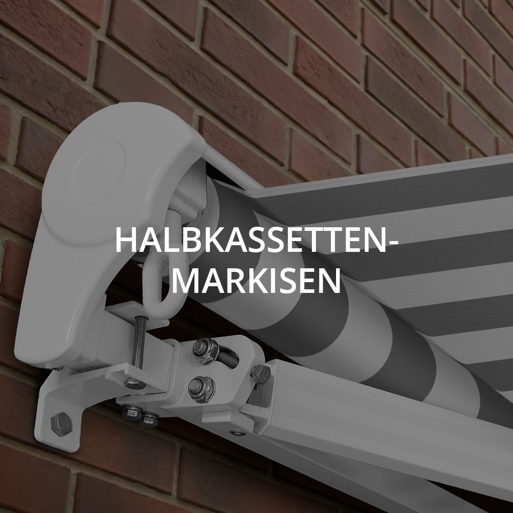 Halbkassettenmarkisen