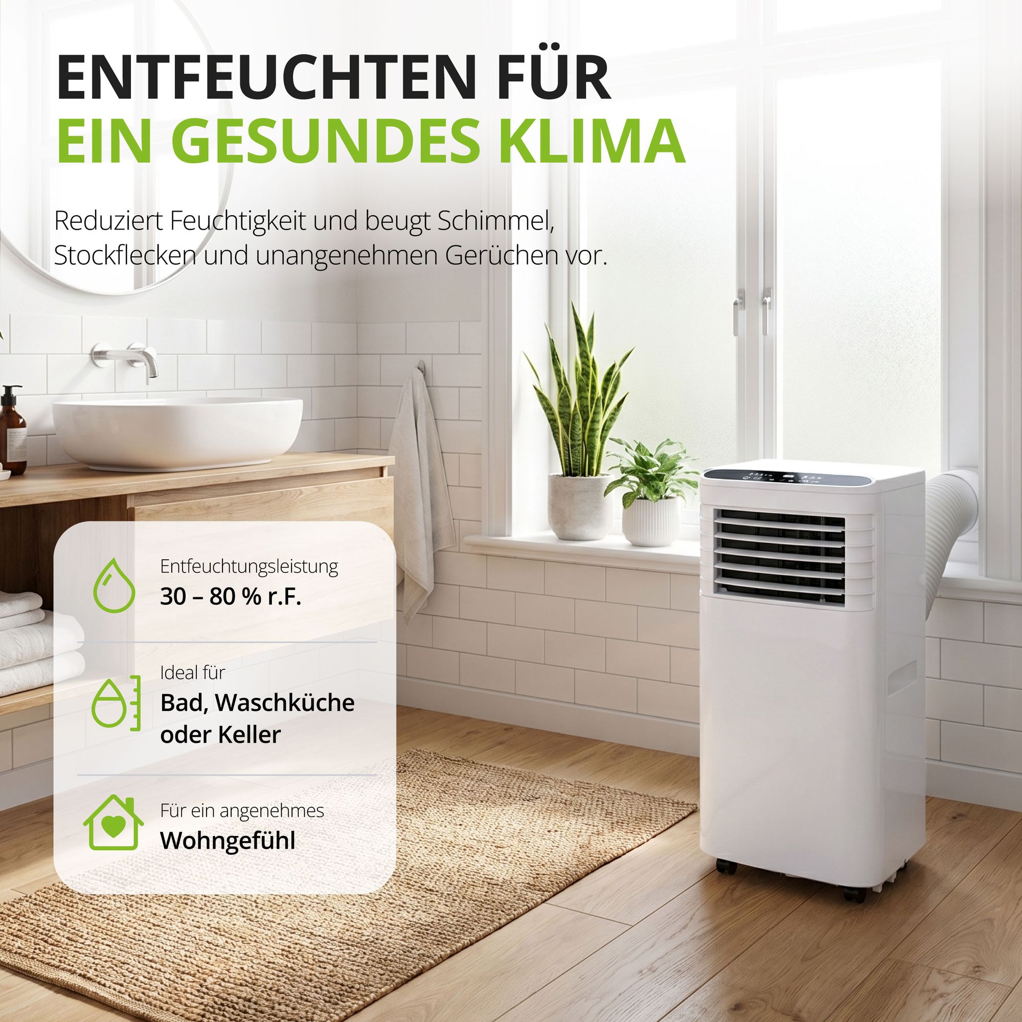 Mobile Klimaanlage 9000 BTU