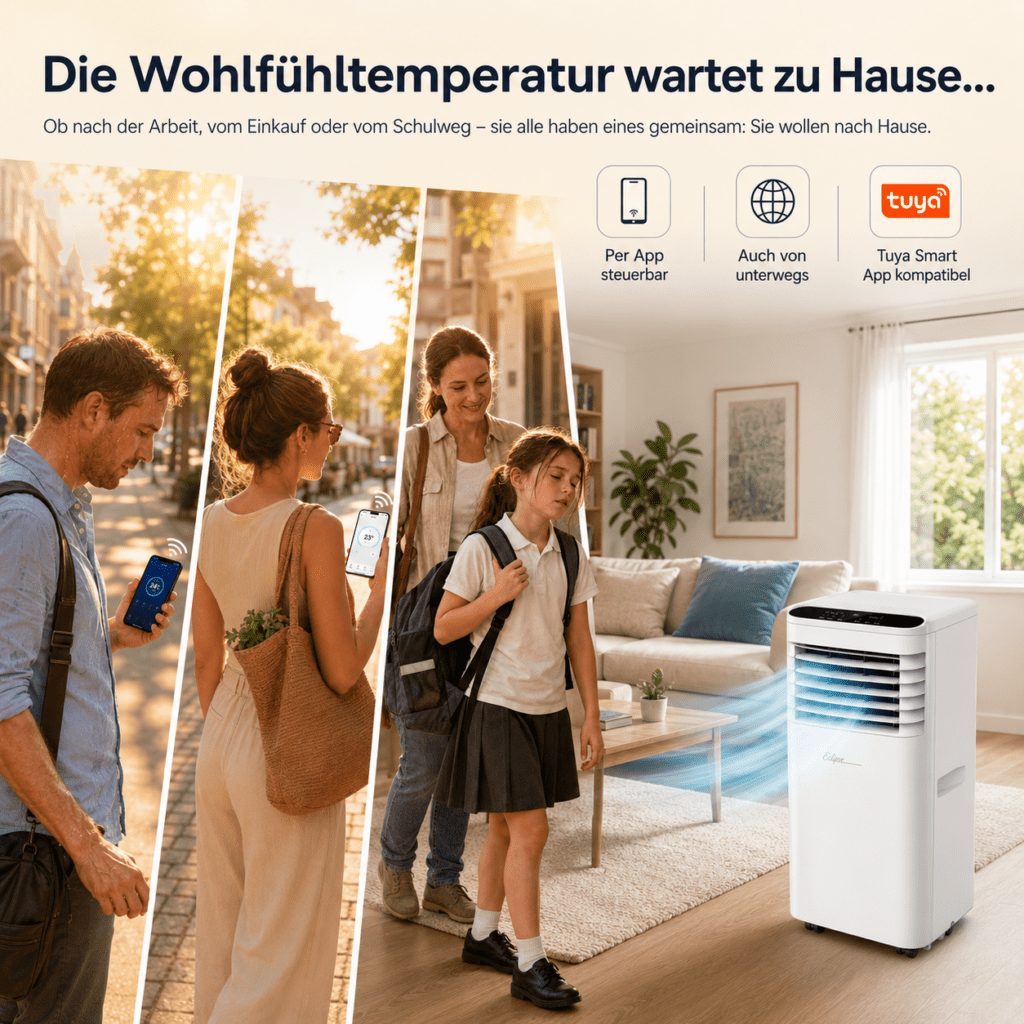 Mobile Klimaanlage 9000 BTU