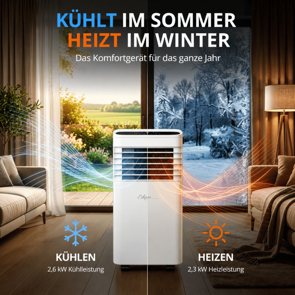 Mobile Klimaanlage 9000 BTU