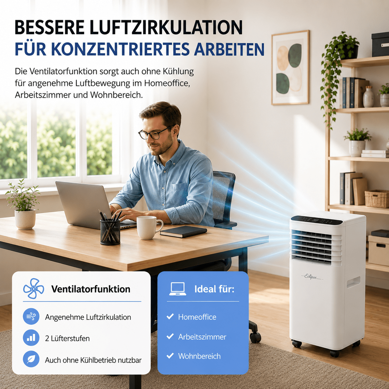Mobile Klimaanlage 9000 BTU