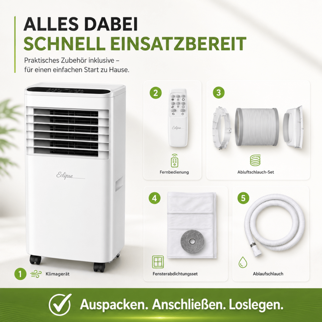 Mobile Klimaanlage 9000 BTU