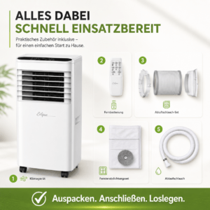 Mobile Klimaanlage 9000 BTU