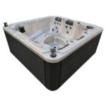 Outdoor Whirlpool CALMA Dunkelgrau