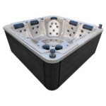 Outdoor Whirlpool CALMA Dunkelgrau