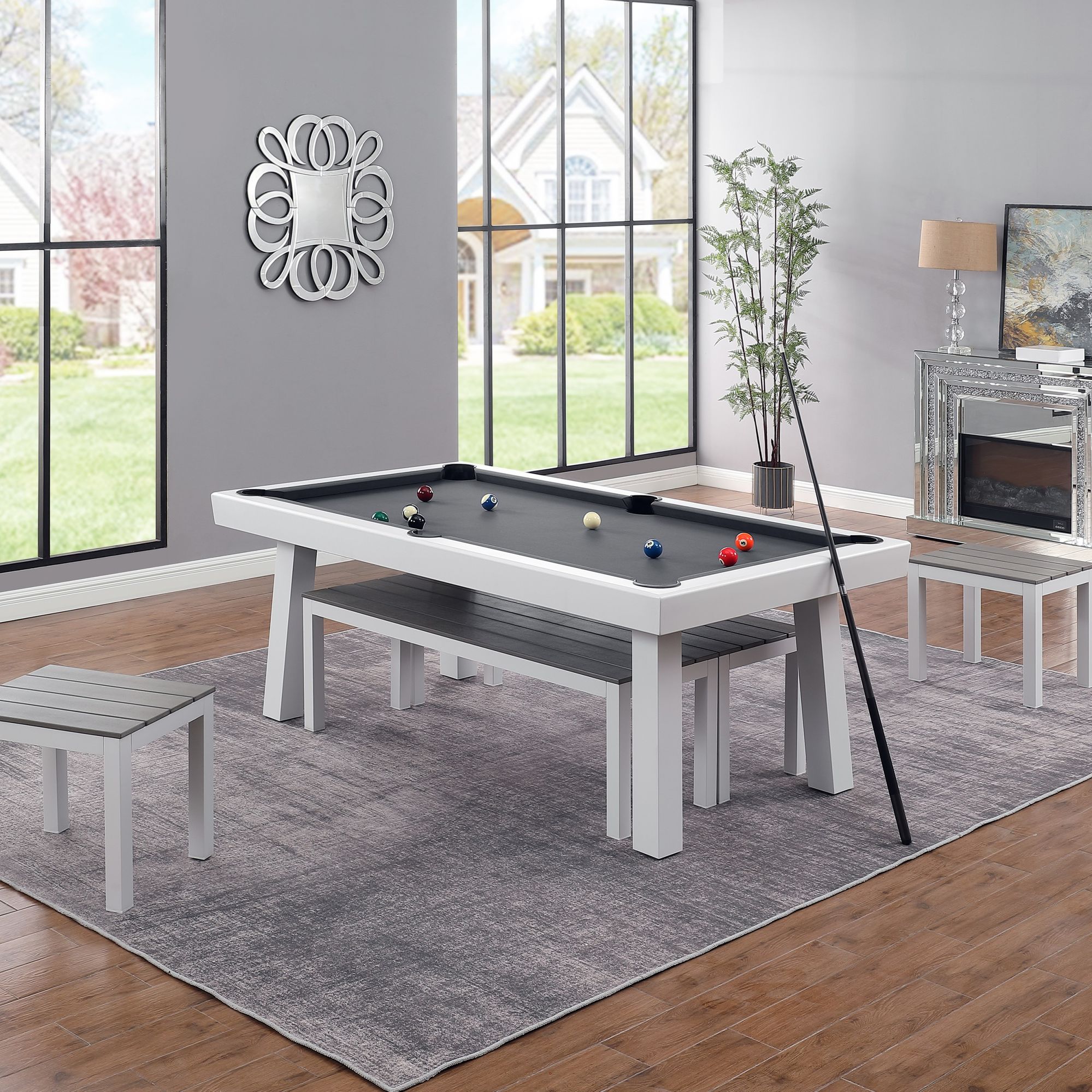 Billardtisch Outdoor Trinity 6 ft. wetterfest für den Aussenbereich