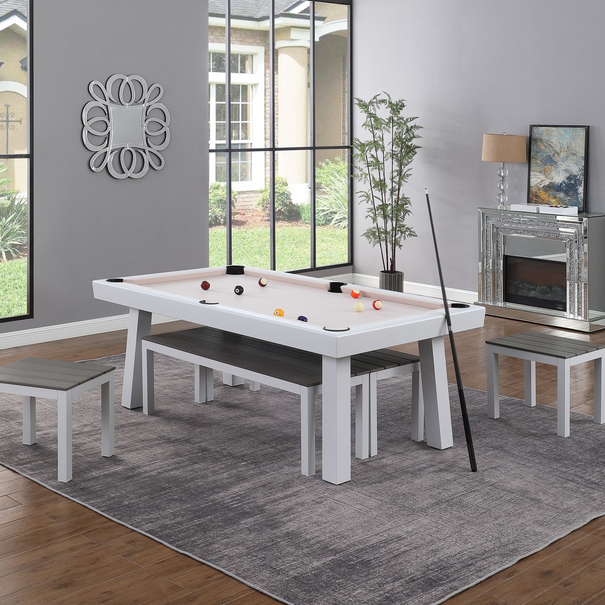 Billardtisch Outdoor Trinity 6 ft. wetterfest für den Aussenbereich