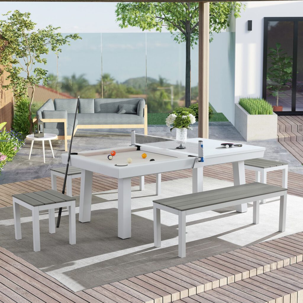 Billardtisch Outdoor Trinity 6 ft. wetterfest für den Aussenbereich