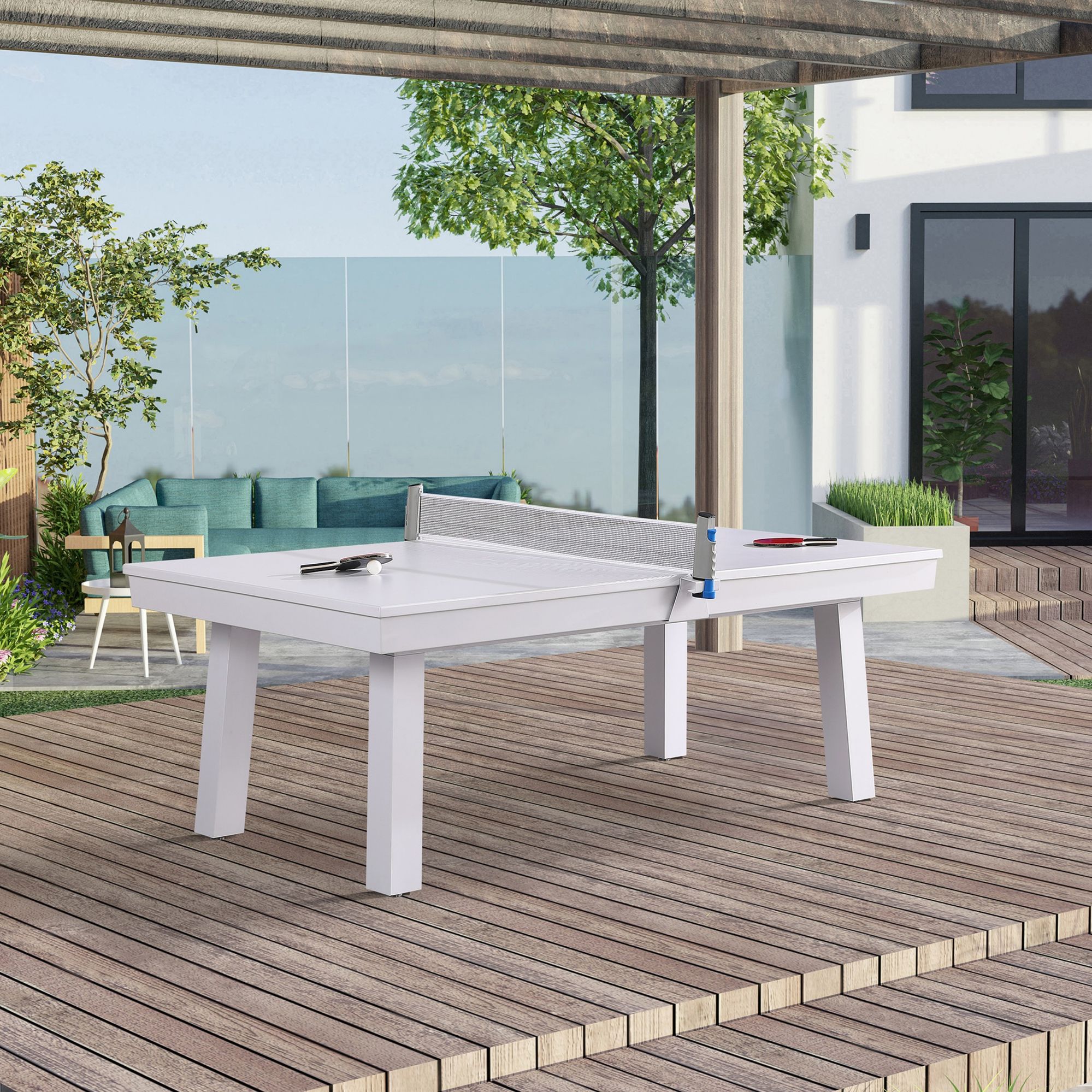 Billardtisch Outdoor Trinity 6 ft. wetterfest für den Aussenbereich