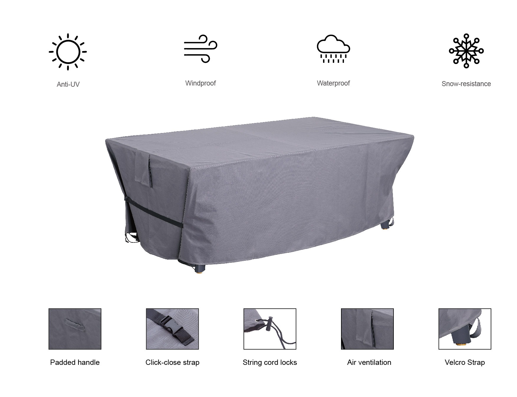 Billardtisch Outdoor Trinity 6 ft. wetterfest für den Aussenbereich