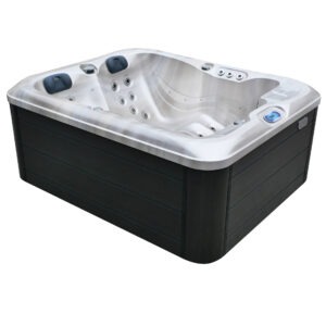 Eclipse Outdoor SPA Whirlpool NIDO Dunkelgrau 200 x 160 cm fuer 3 Personen 29903 artikelbild 1 h12.jpg
