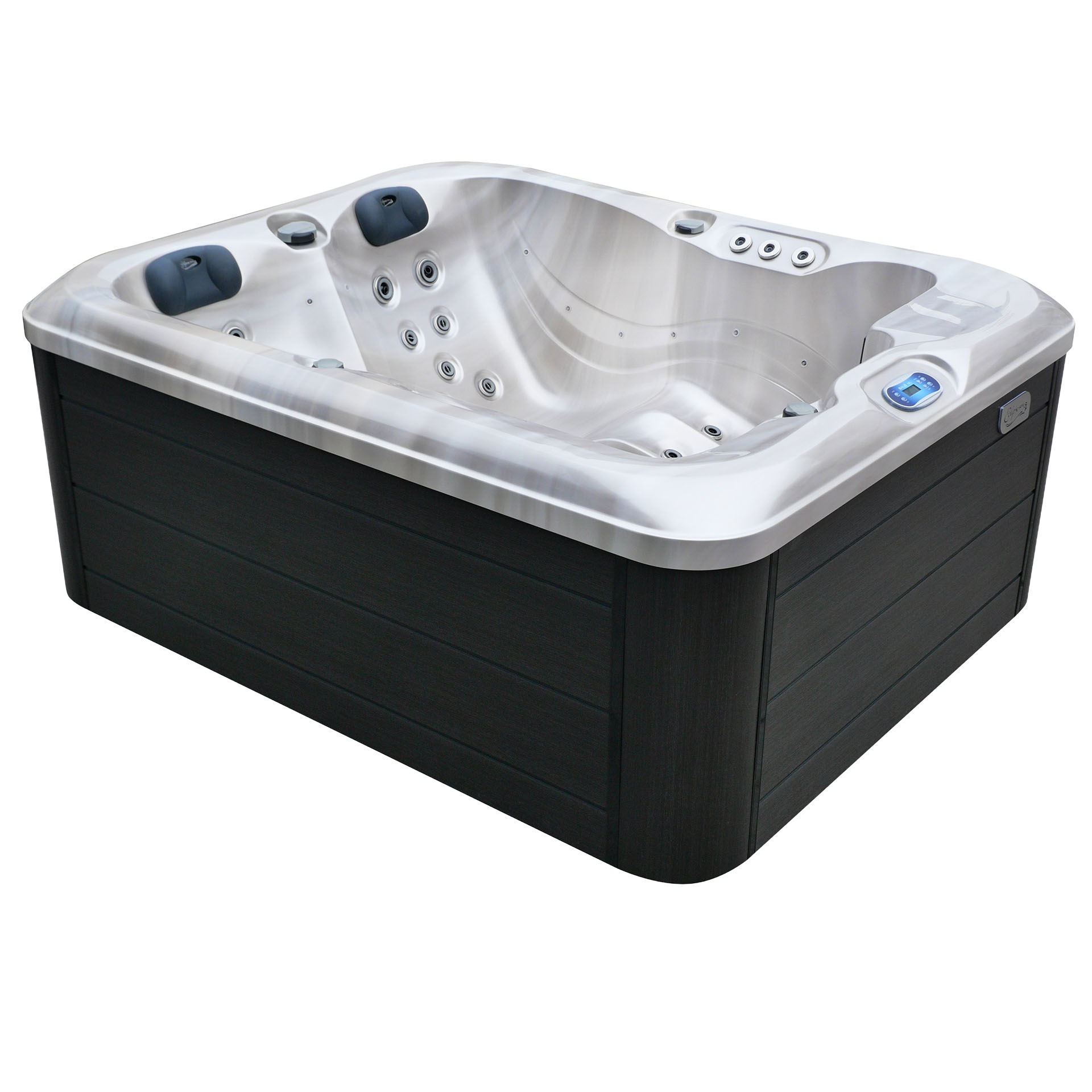 Eclipse Outdoor SPA Whirlpool NIDO Dunkelgrau 200 x 160 cm fuer 3 Personen 29903 artikelbild 1 h12.jpg