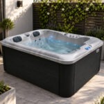 Eclipse Outdoor SPA Whirlpool NIDO Dunkelgrau 200 x 160 cm fuer 3 Personen 29903 artikelbild 3 h12.jpg