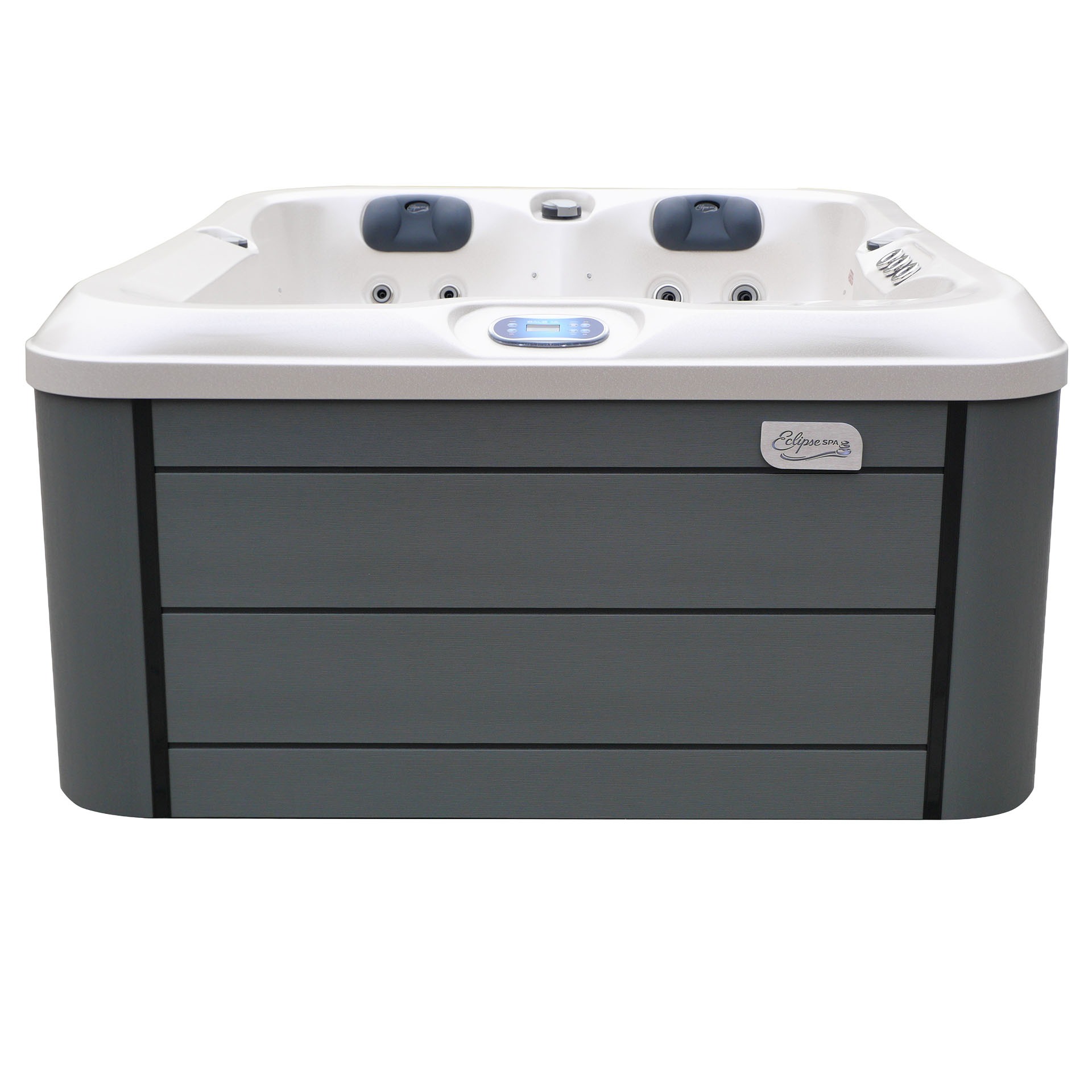 Eclipse Outdoor SPA Whirlpool NIDO Grau mit Holzmaserung 200 x 160 cm fuer 3 Personen 29902 artikelbild 2 h05 1.jpg