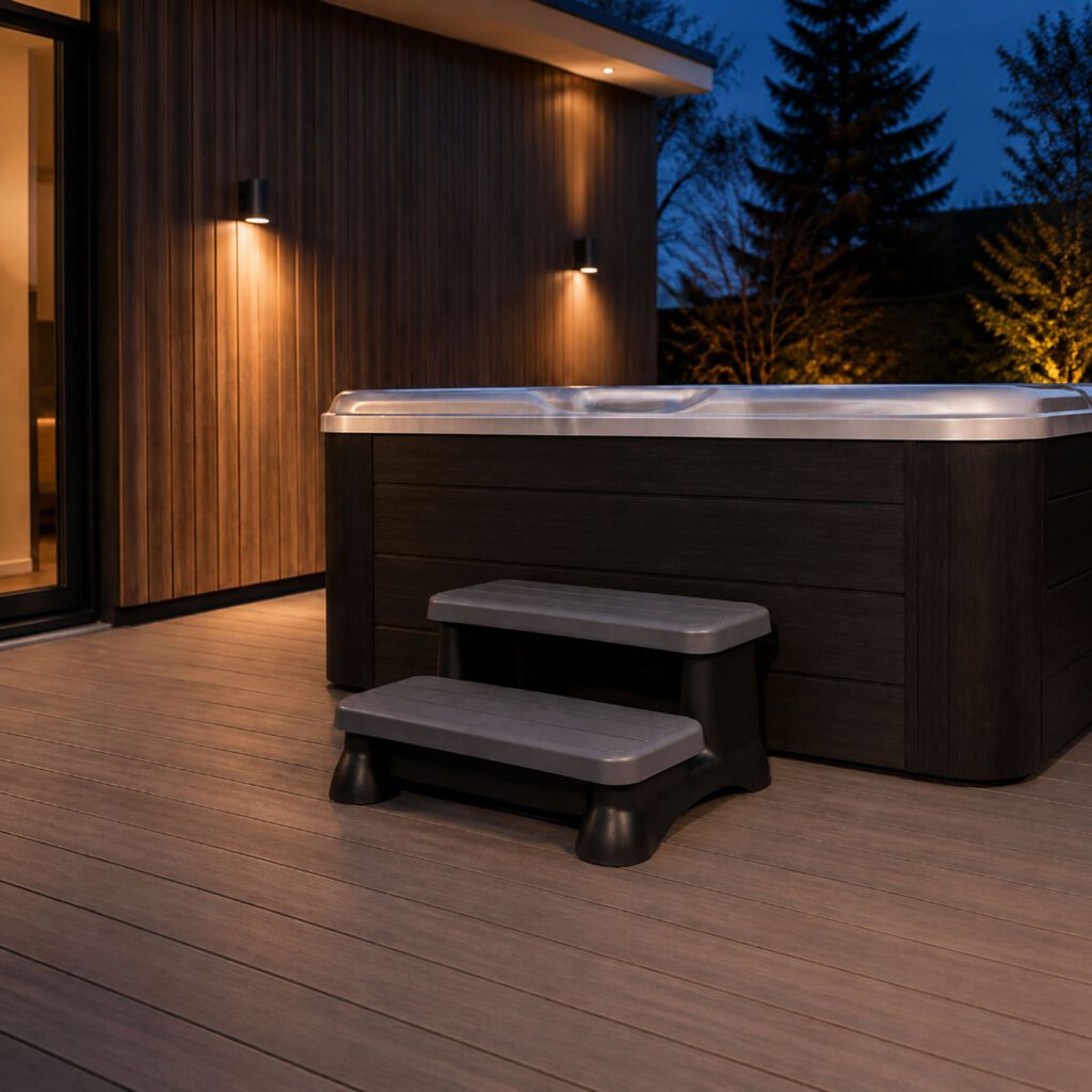 Eclipse Spa Einstiegstreppe