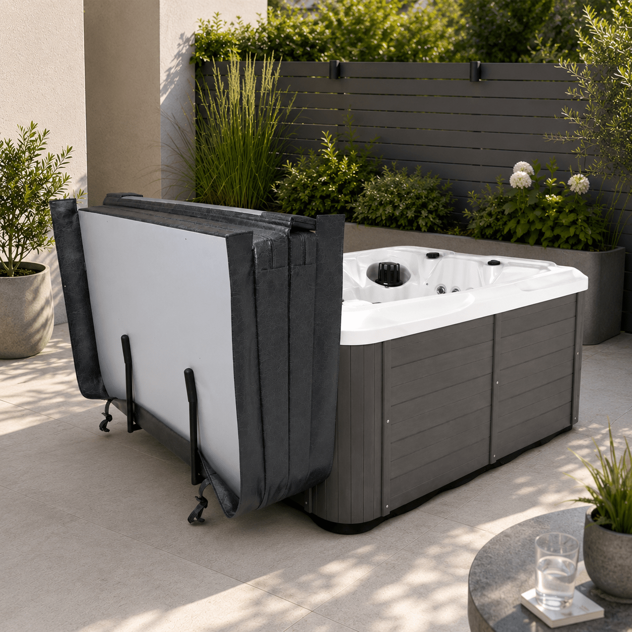 Eclipse Spa Whirlpoolabdeckung Standhalterung