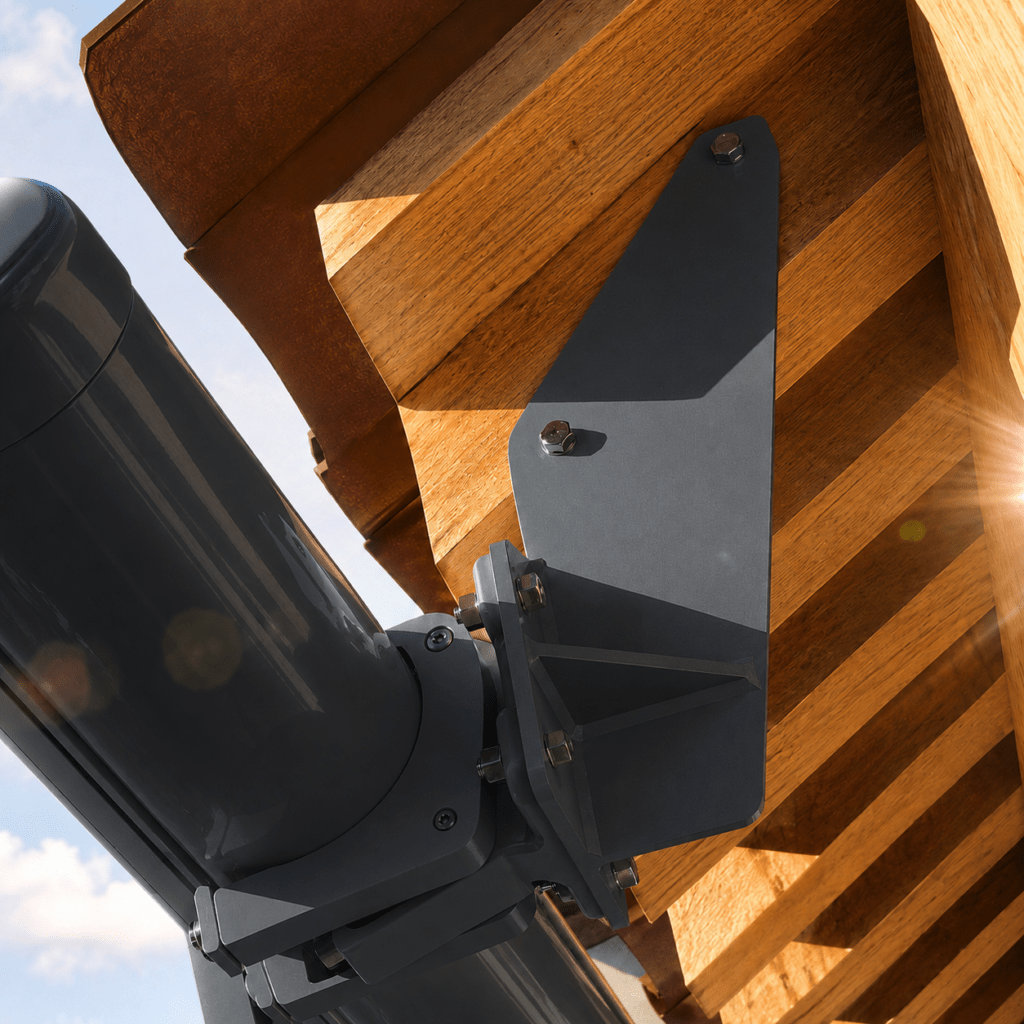 Dachsparrenhalter für Markisen Anthrazit (ähnlich RAL 7016)
